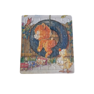 Teddy in der Reifenschaukel 36 Teile