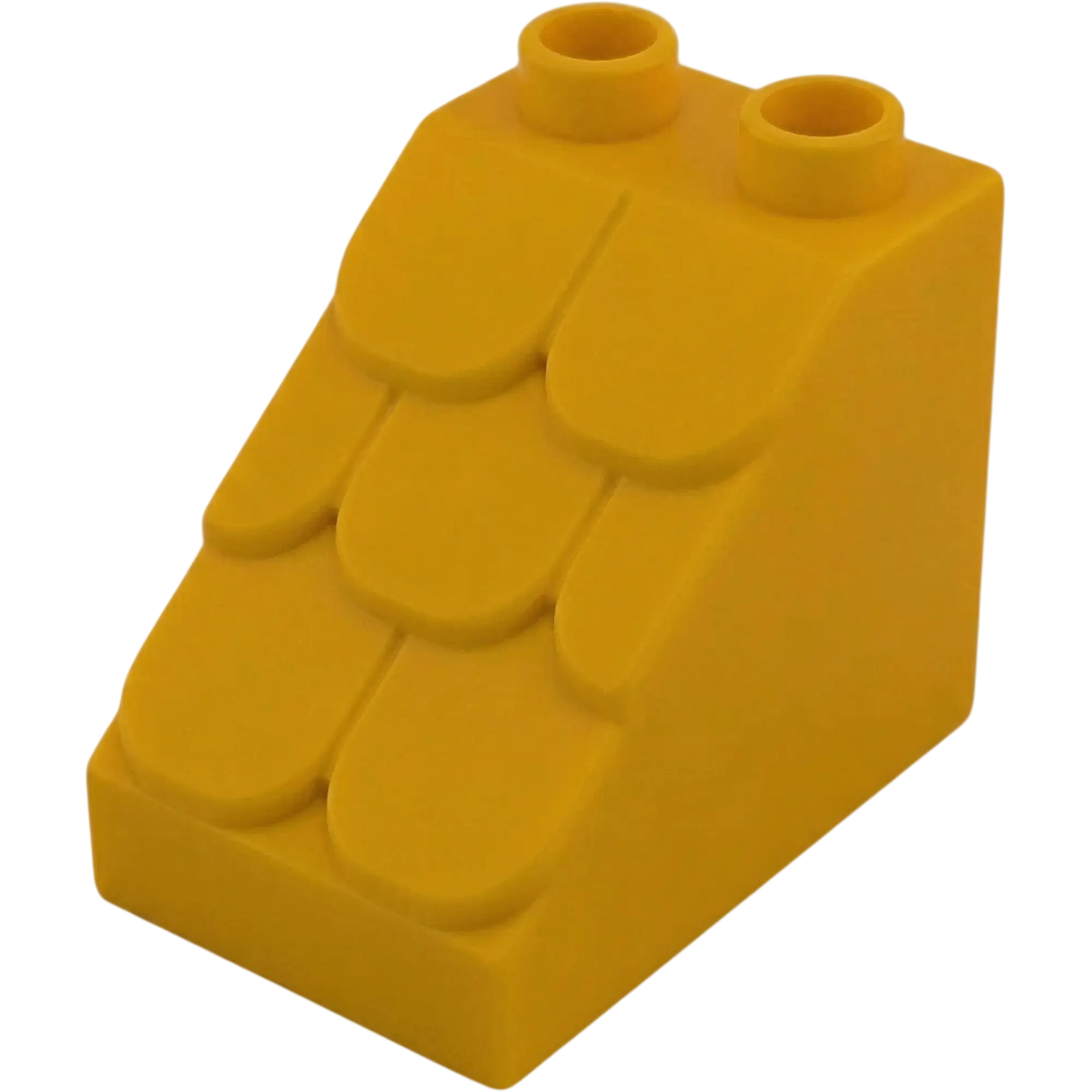 Lego Duplo Dachfenster Dachziegel Dachboden Gelborange zwei Noppen