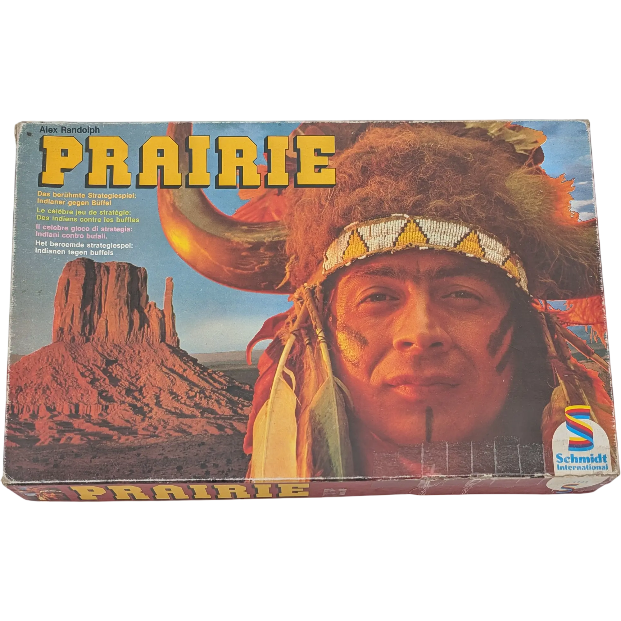 Schmidt Prairie Das berühmte Strategiespiel: Indianer gegen Büffel von Alex Randolph