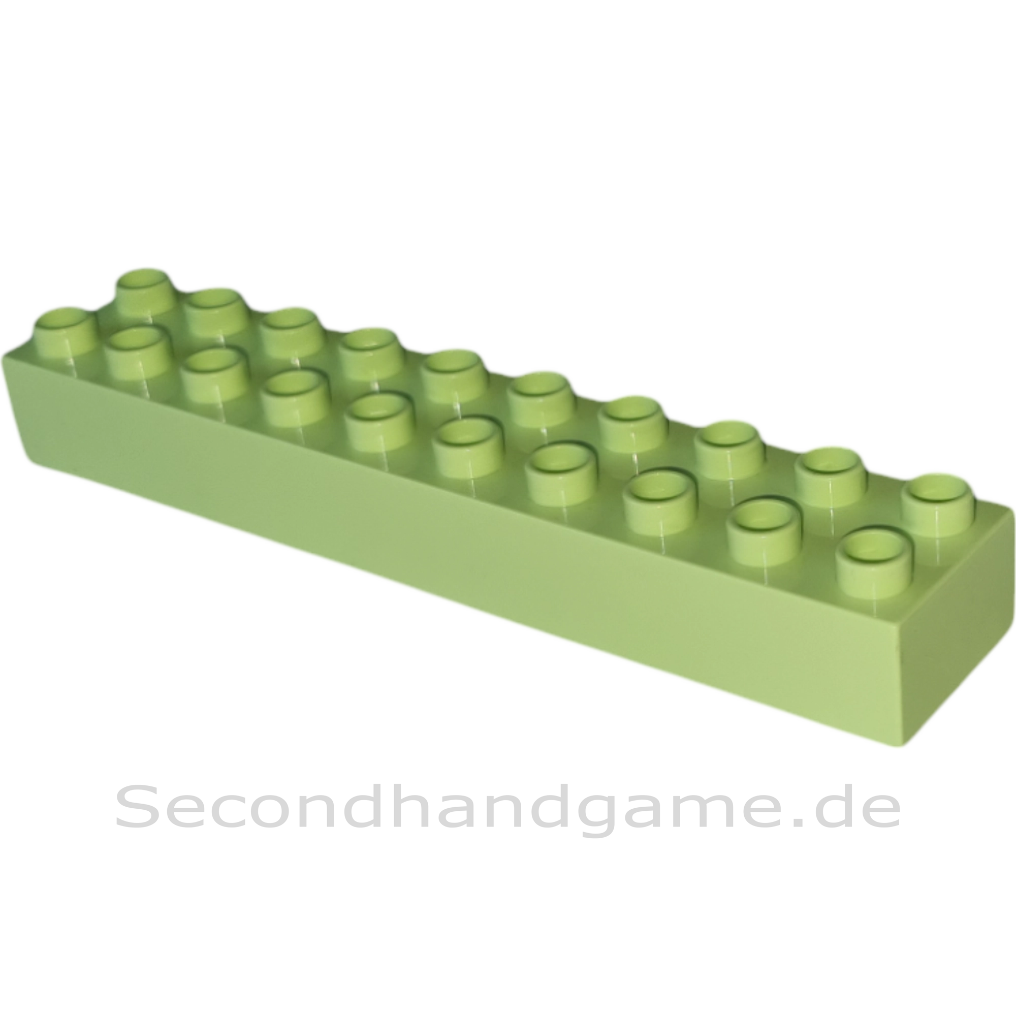 Lego Duplo 2x10 Stein 2291 Hellgrün