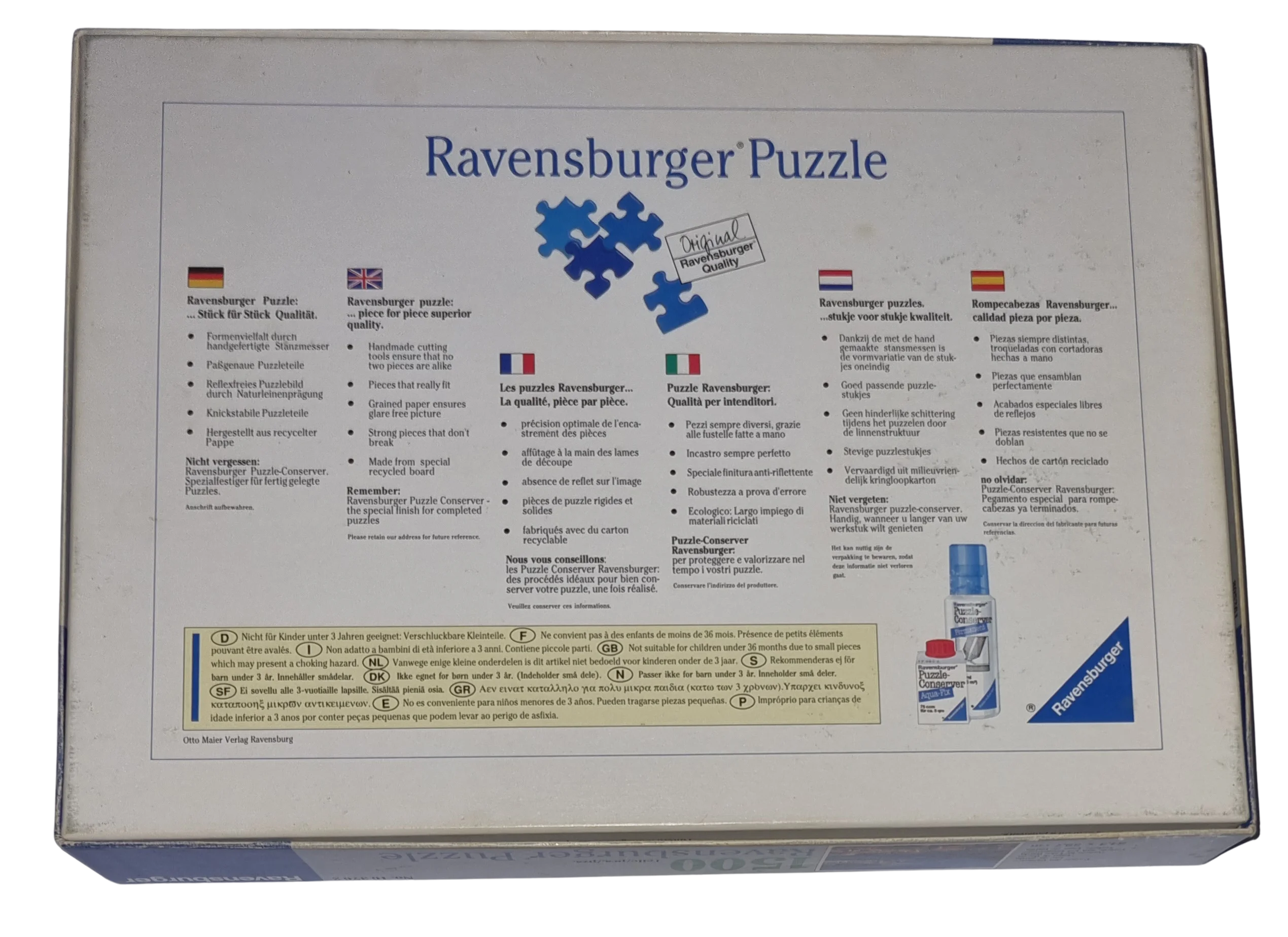 Ravensburger 1500 Teile Puzzle 163762 Torbole am Gardasee