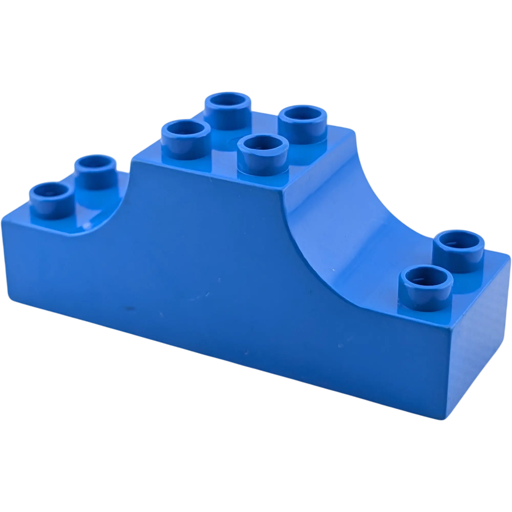 Lego Duplo 2x6x2 Brücke 4197 Blau mit Aufdruck Wind Wolken Vögel