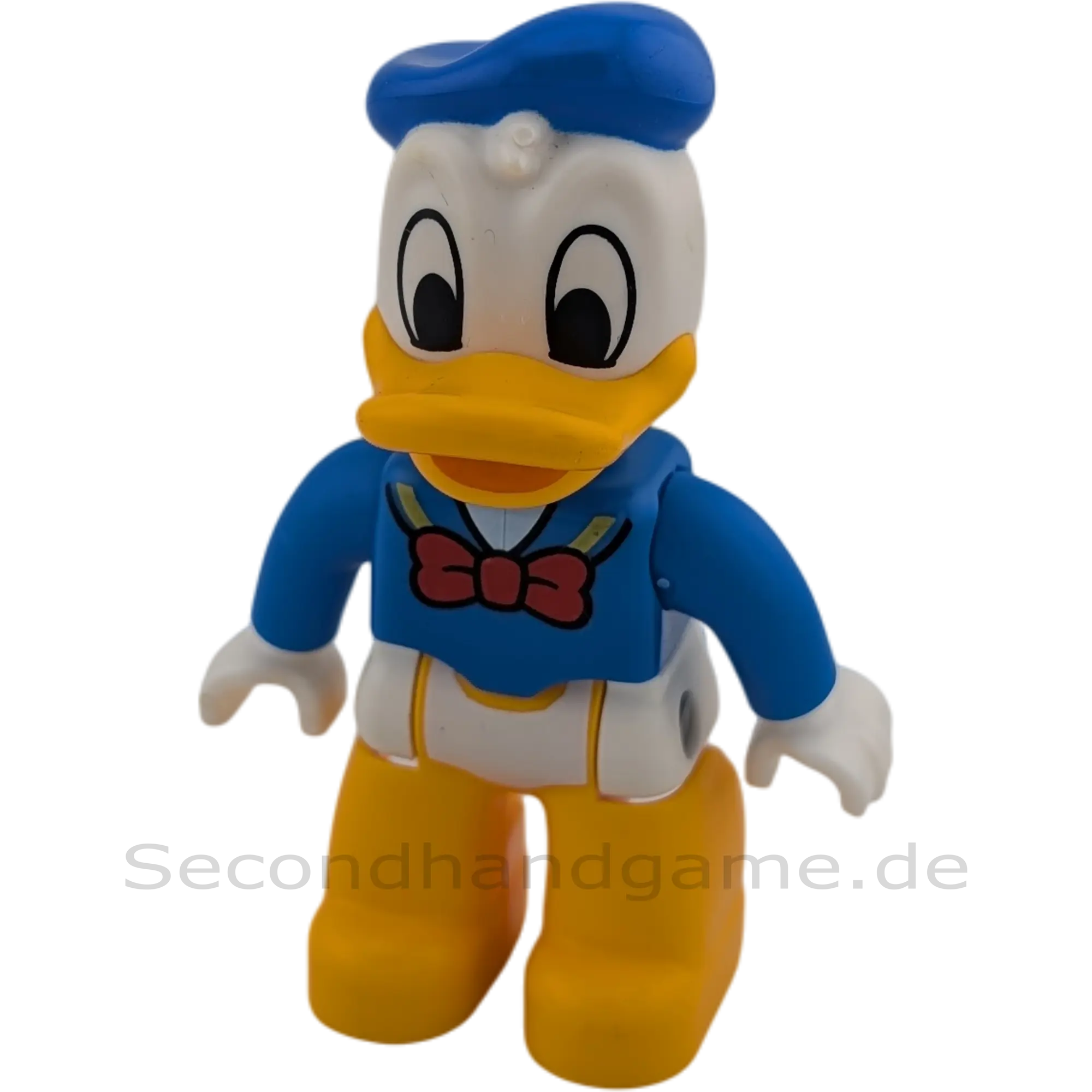 Lego Duplo 415J6 Disney Donald Duck blaue Mütze blauer Pulli rote Schleife gelbe Hose