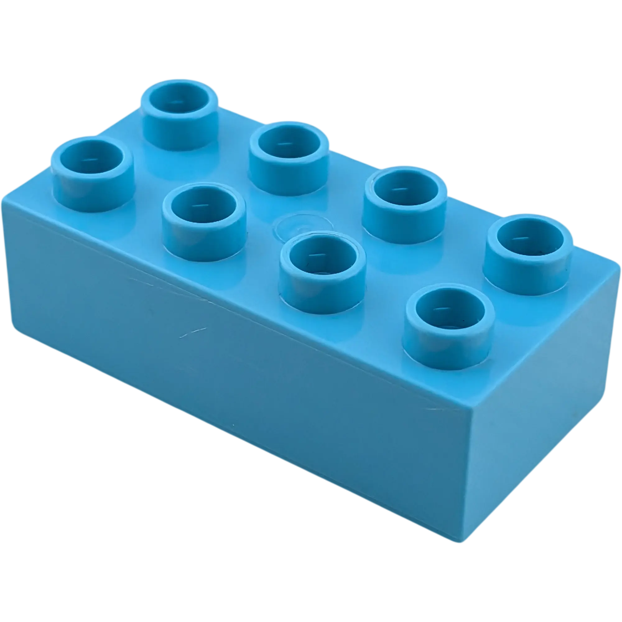 Lego Duplo 2x4 Baustein 3011 Azur