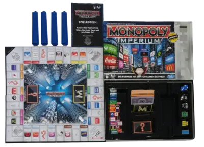 Hasbro Monopoly Imperium Silber