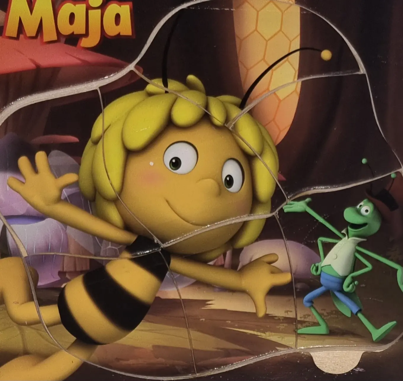 Eichhorn Holzpuzzle Biene Maja 7 Teile