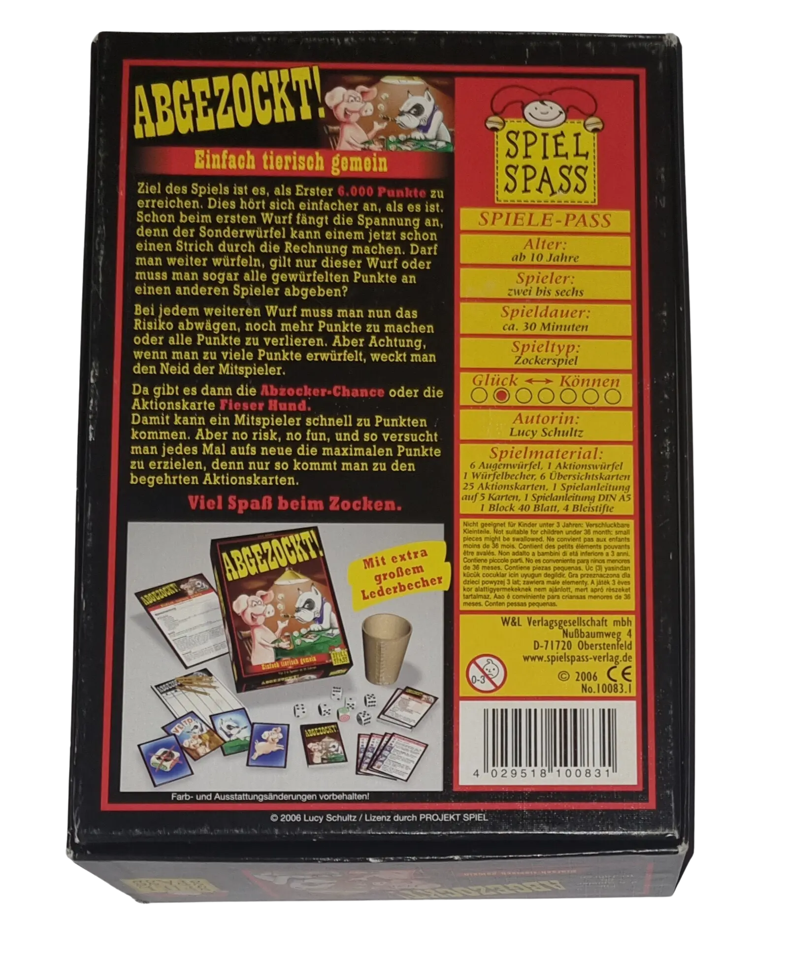 Spiel Spass Abgezockt!