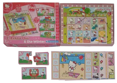 Ordinateur portable ?ducatif bilingue ?cran 6.7 hello kitty (fr/en) multicolore - Lexibook
