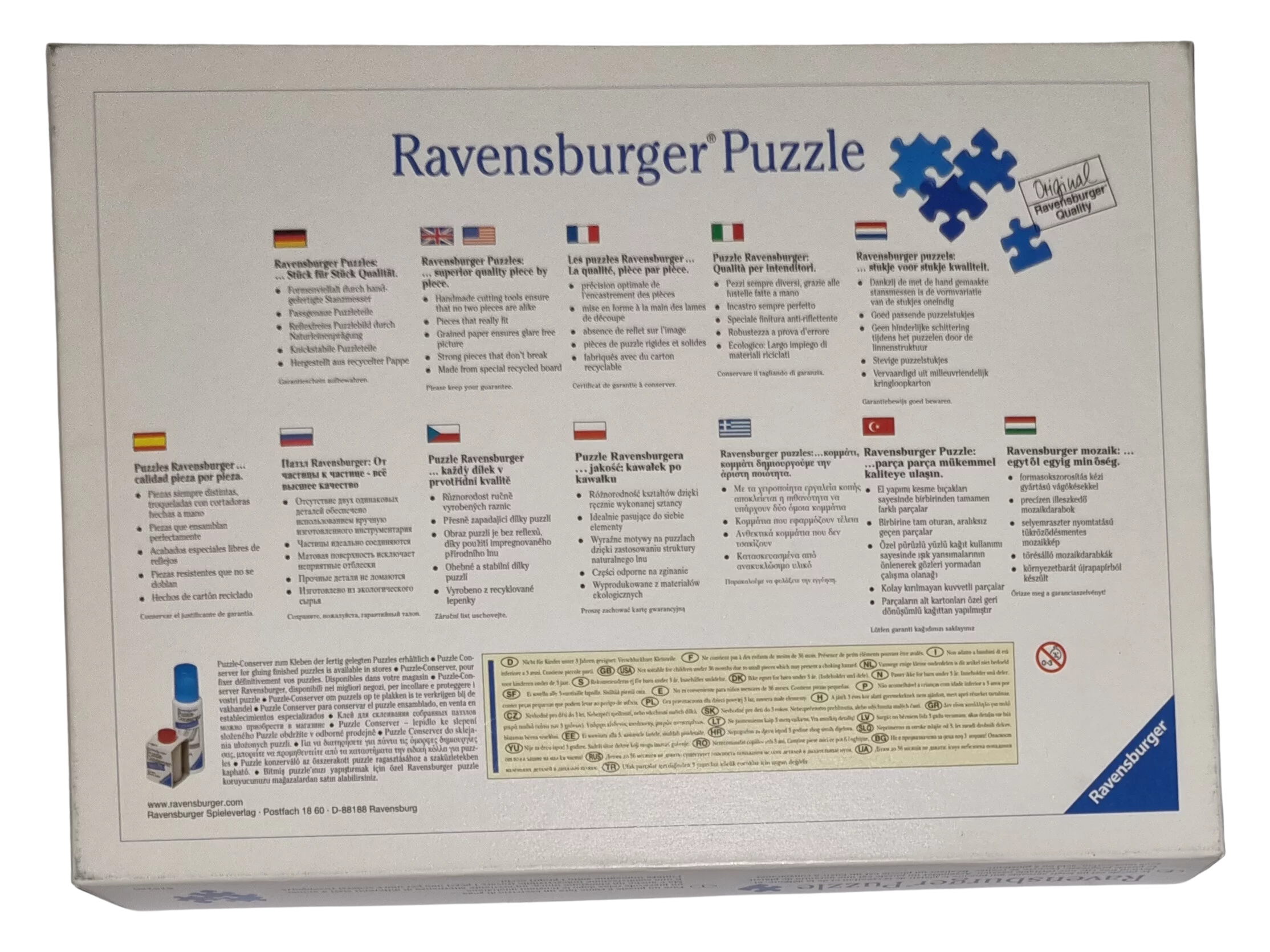 Ravensburger Puzzle 2000 Teile 166428 Emmental Schweiz