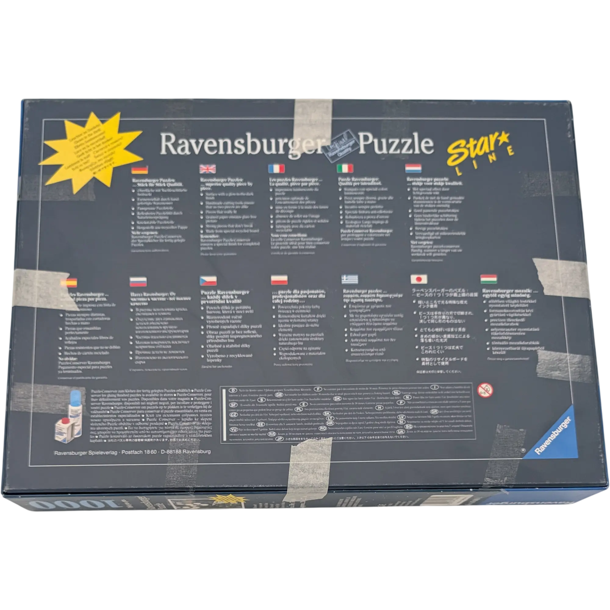 Ravensburger Puzzle Star Line 1000 Teile 160891 Elfennacht von 2003, Ansicht 2