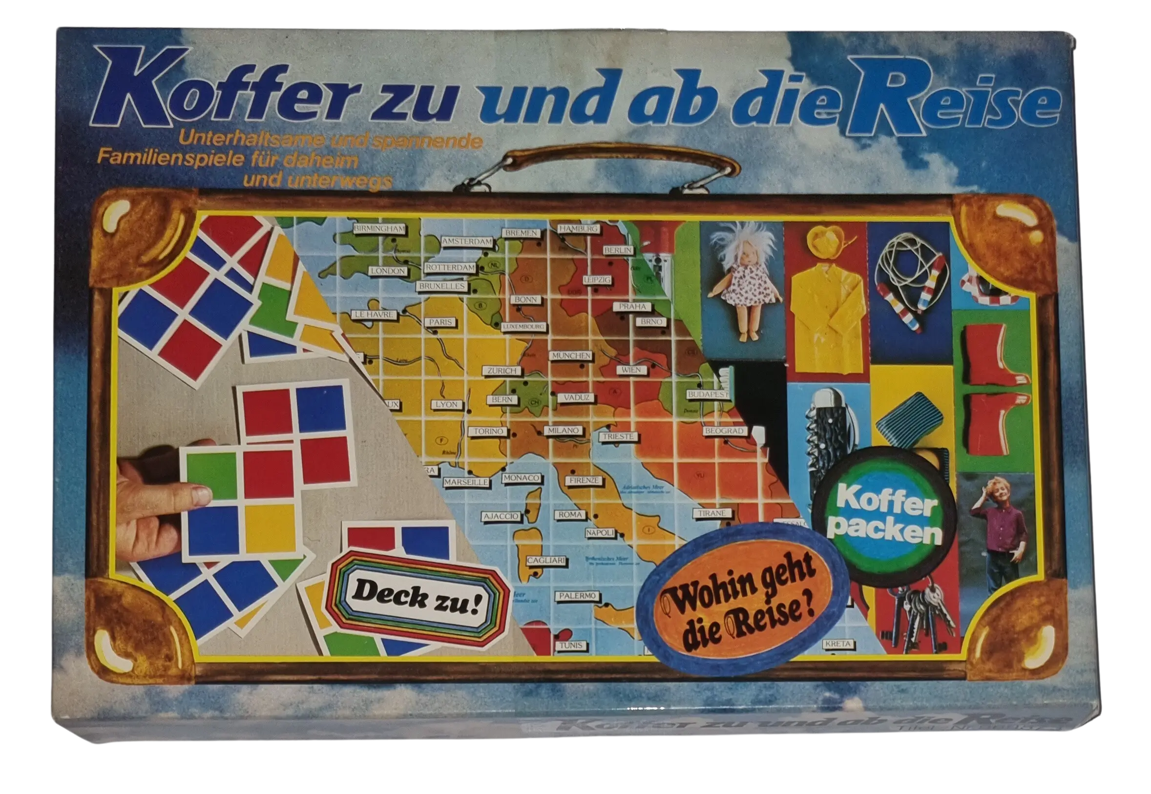 Ravensburger Koffer zu und ab die Reise