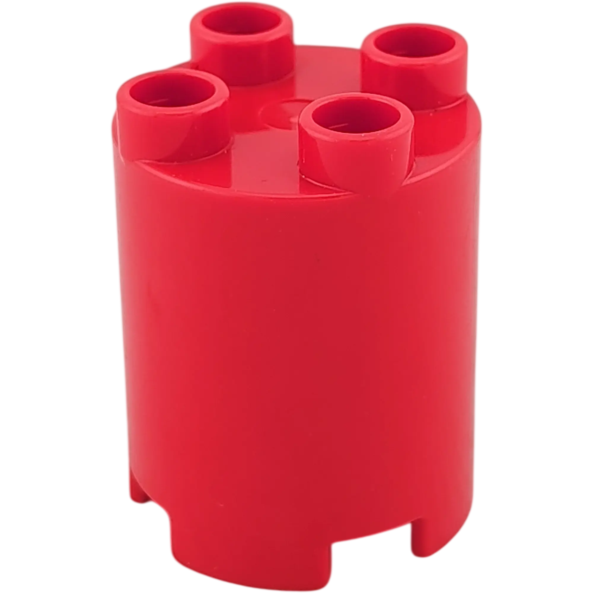 Lego Duplo 98225 Rund Bau Stein 2x2x2 Säule Rot mit Dynamit