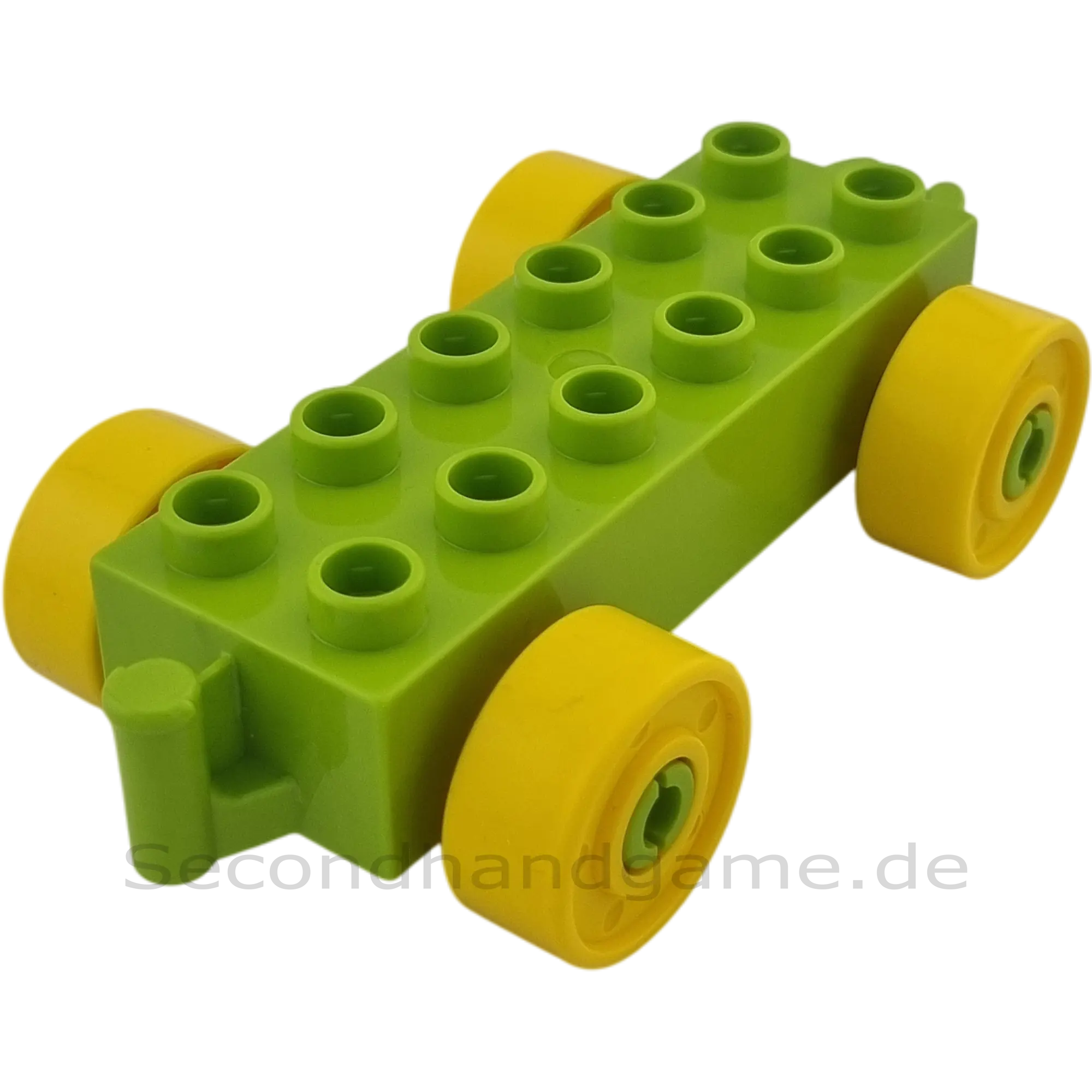 Lego Duplo Eisenbahn Anhänger Hellgrün Gelb 11248