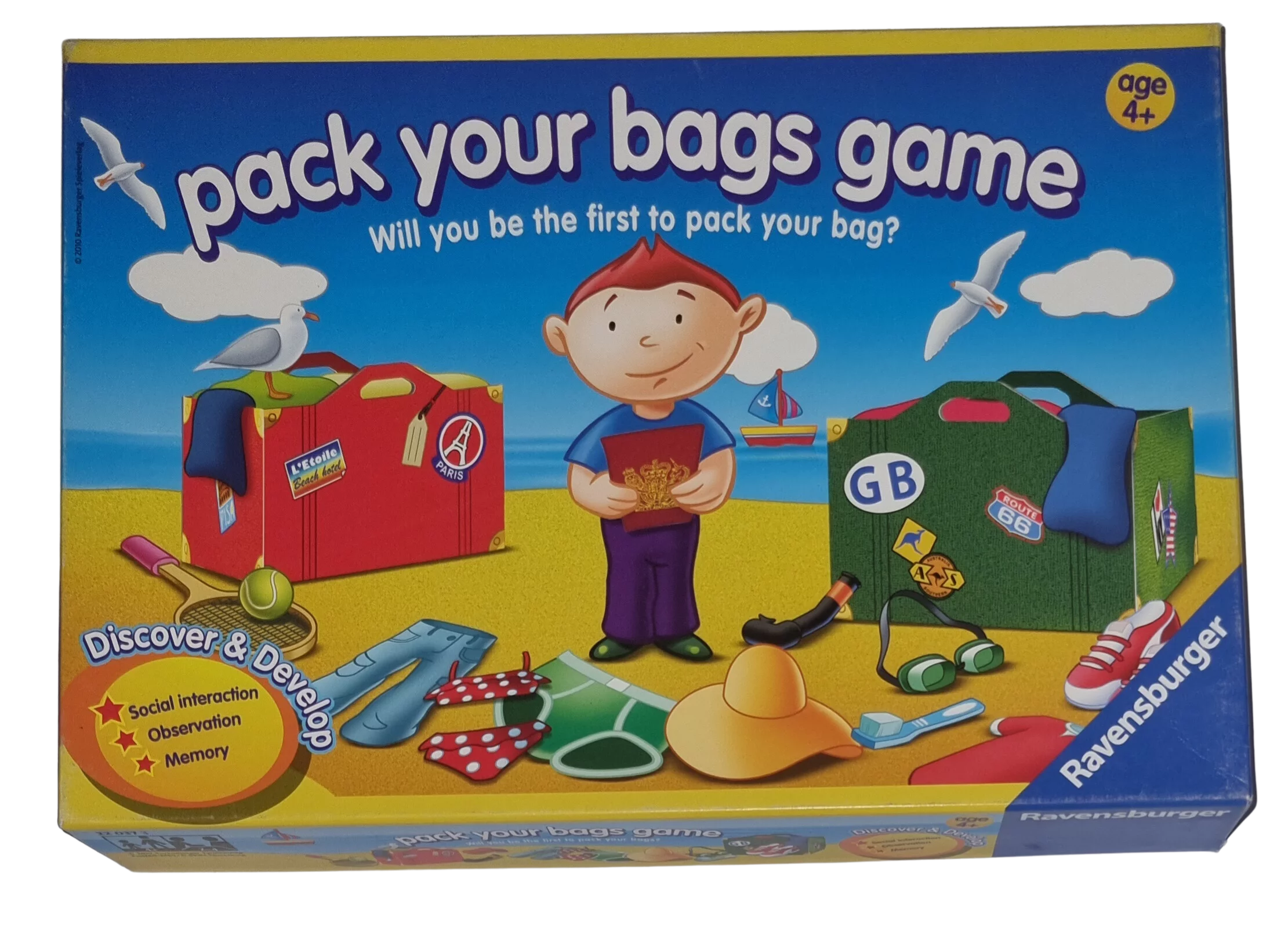 Ravensburger Pack your bags game 220373