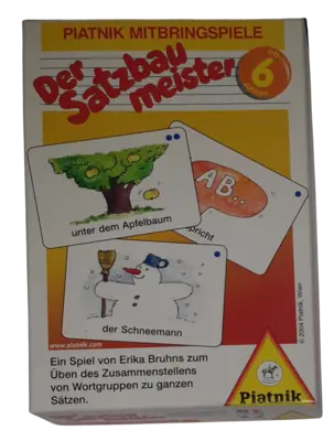 Piatnik Mitbringspiele Der Satzbaumeister 703409