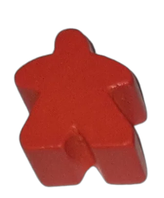 Carcassonne Ersatzfigur Farbe Orange