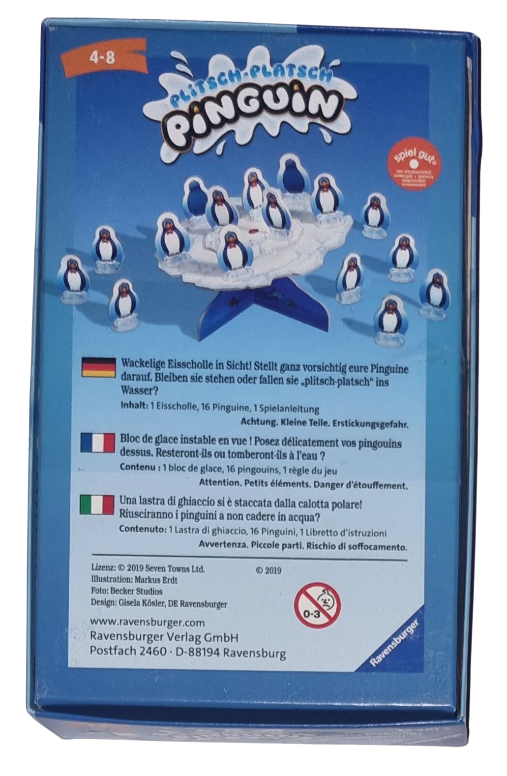 Ravensburger Plitsch-Platsch Pinguin 234615, Ansicht 3