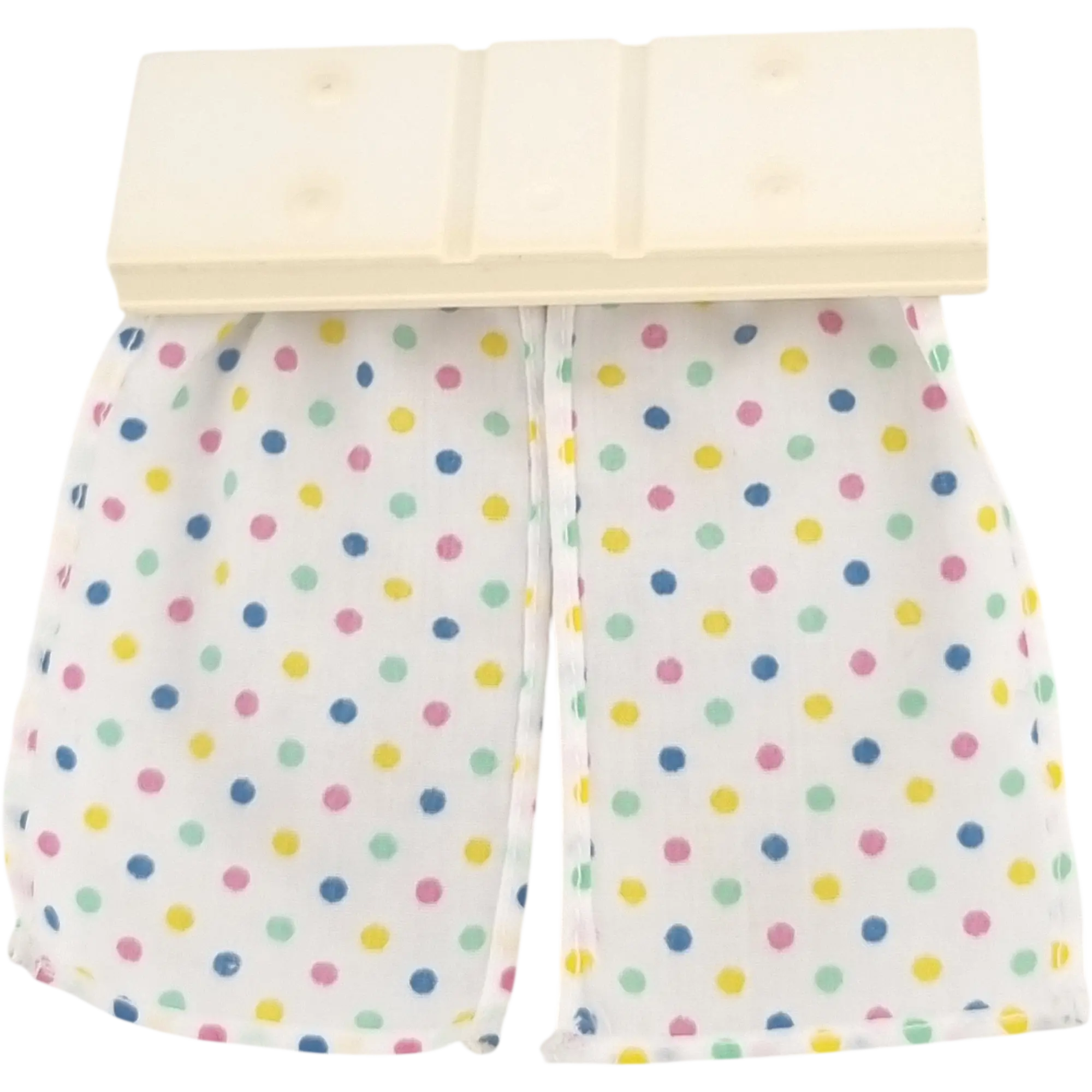 Lego Duplo 6485 Dusche Weiß 2x6 Duschvorhang Stoff Gardine Badezimmer Bad