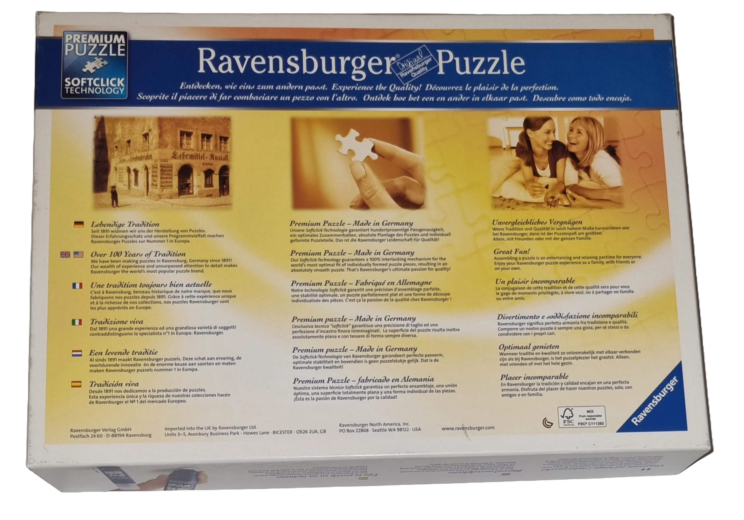 Ravensburger Premium Soft Puzzle 1000 Teile 805235 Idyllische Lofoten