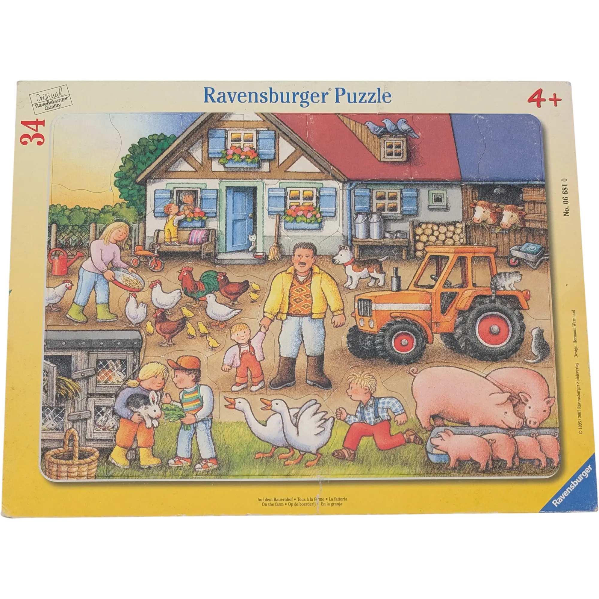 Ravensburger Tiere auf dem Bauernhof 34 Teile 066810 