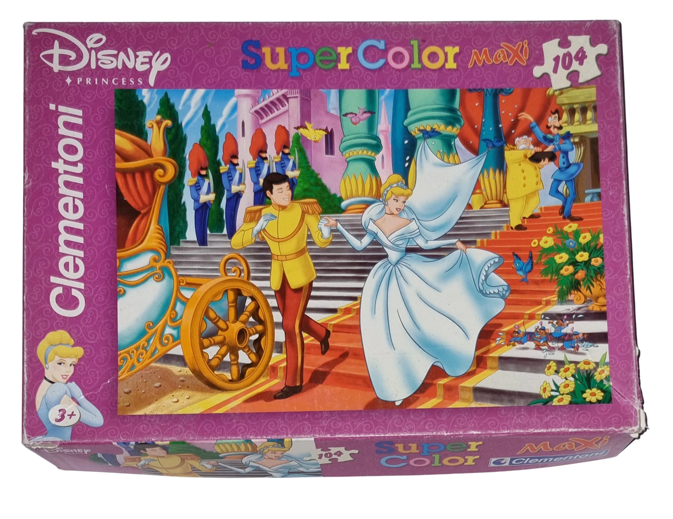 Clementoni Super Color Maxi Disney Princess Puzzle 104 Teile 23549