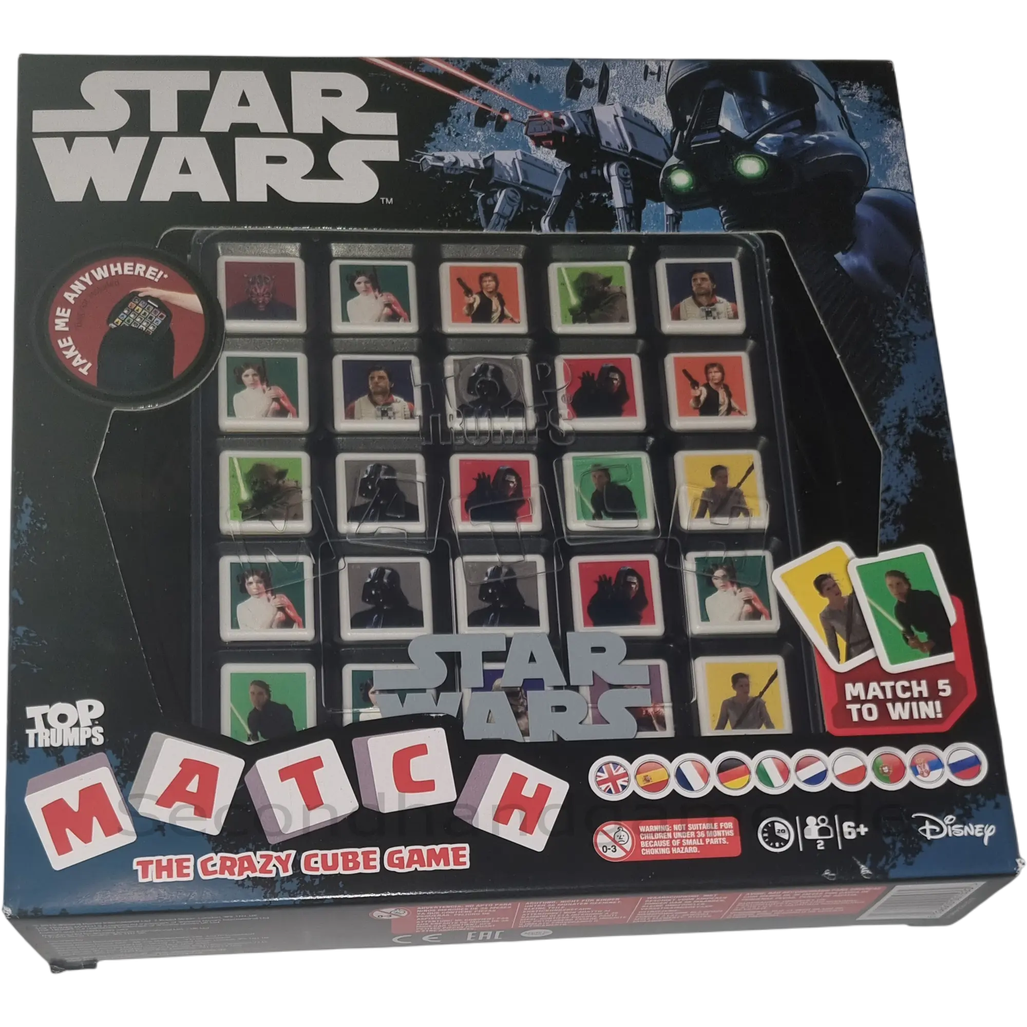 Disney Star Wars Match Top Trumps ab 6 Jahren