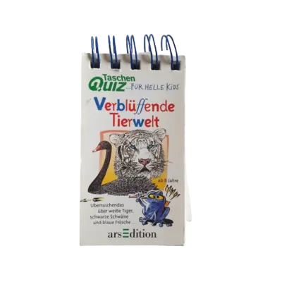 Taschenquiz für helle Kids Verblüffende Tierwelt