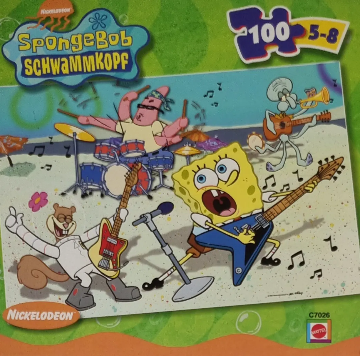 Spongebob Schwammkopf 100 Teile C7026