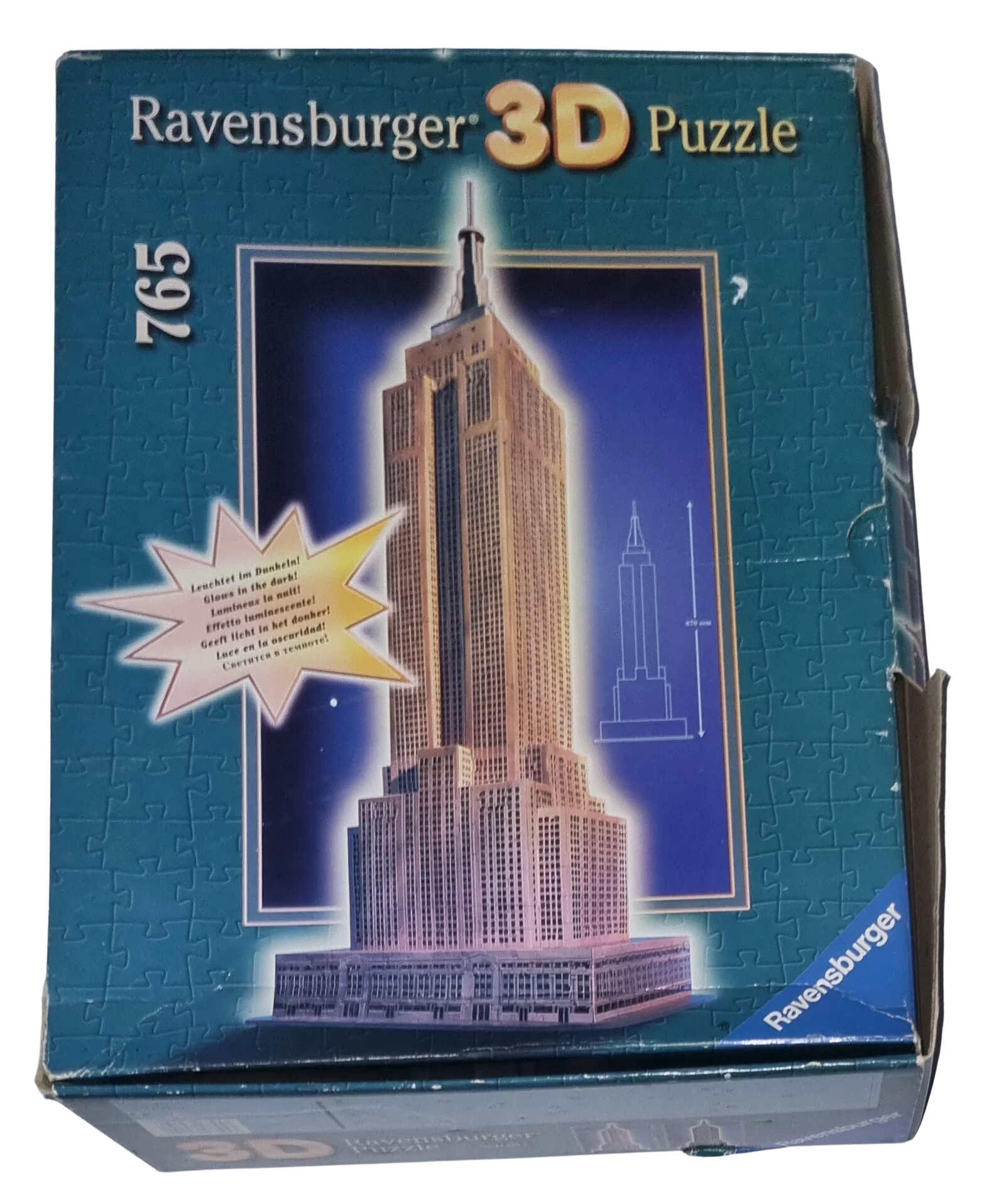 Ravensburger 3D Puzzle Brandenburger Tor 765 Teile 178957 Empire State Building