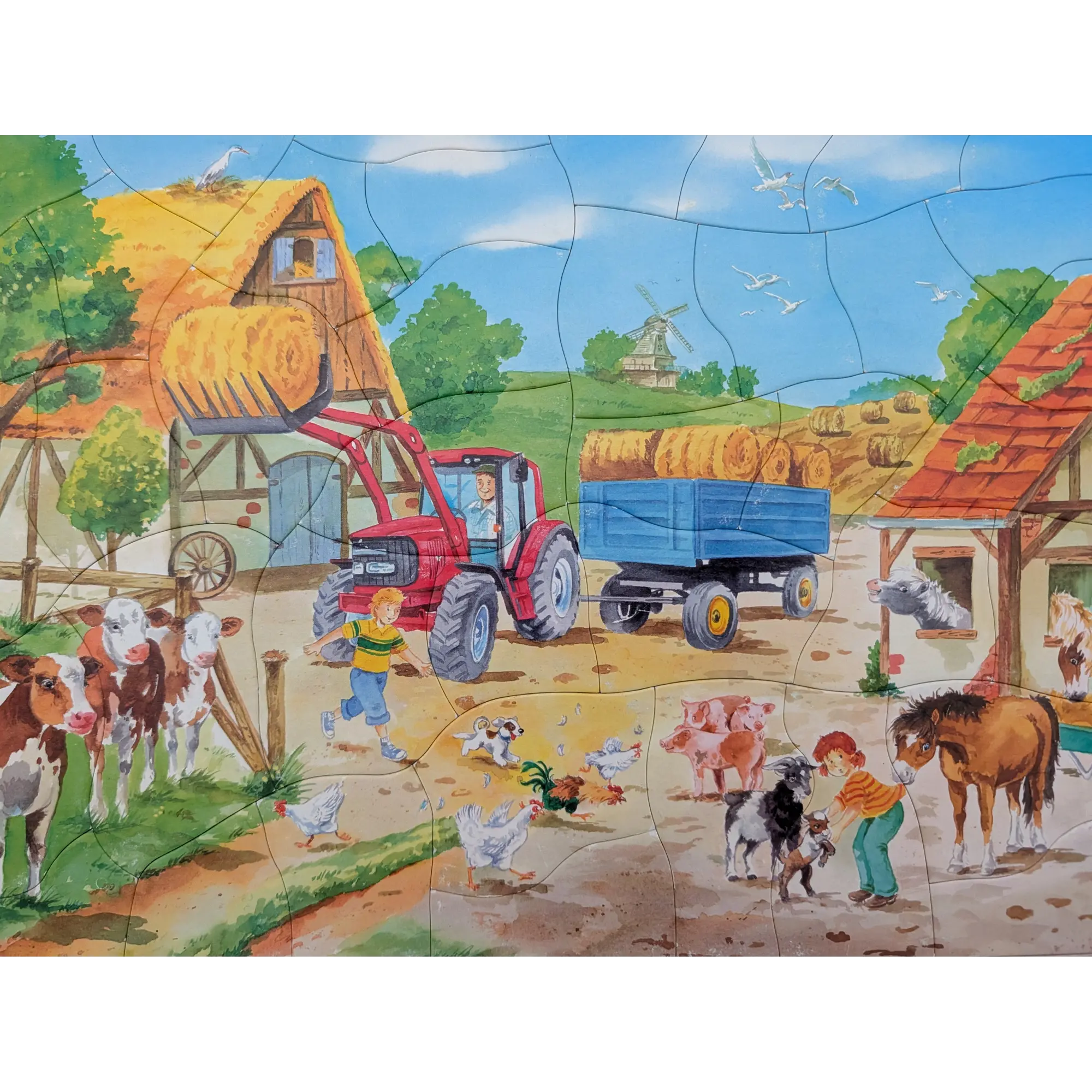 Bookmark Verlag Rahmenpuzzle Auf dem Bauernhof 40 Teile 110003362, Ansicht 2
