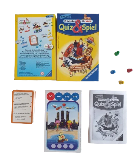 Ravensburger Entdecke die Welt Quiz & Spiel | Ö25_003-1