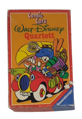 Ravensburger Comic-Cars Walt Disney Quartett 004195