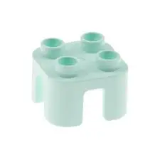 Lego Duplo 65273 Hocker Stuhl Mint