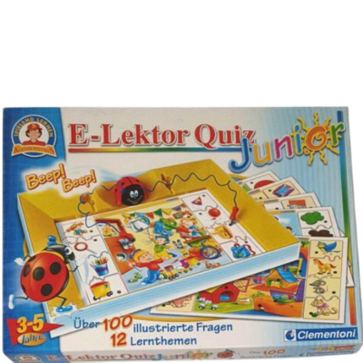 Clementoni E-Lektor Quiz Junior Kleiner Pfiffikus