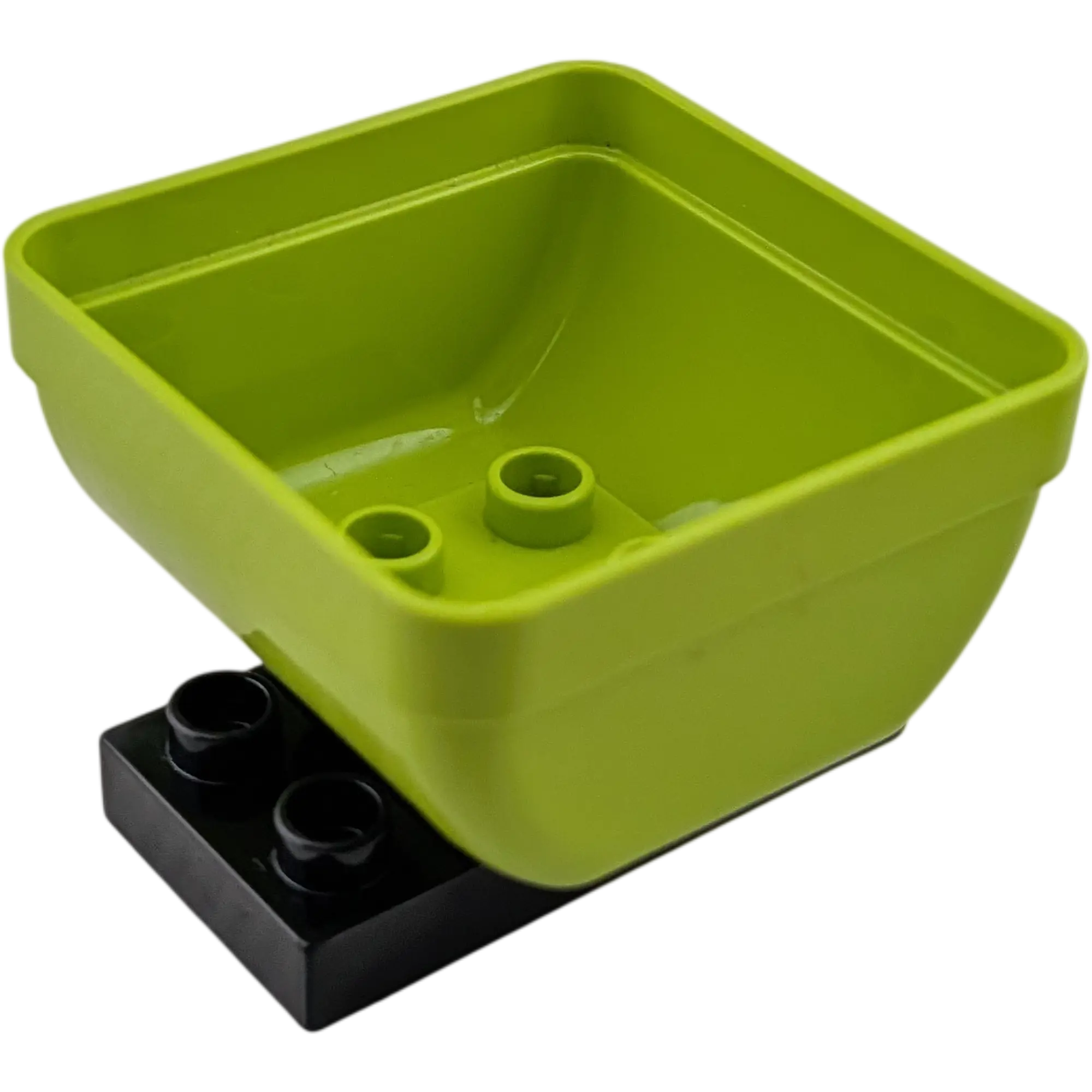 Lego Duplo 35960 Anhänger Aufsatz Container Lime mit Schwarz kippbar