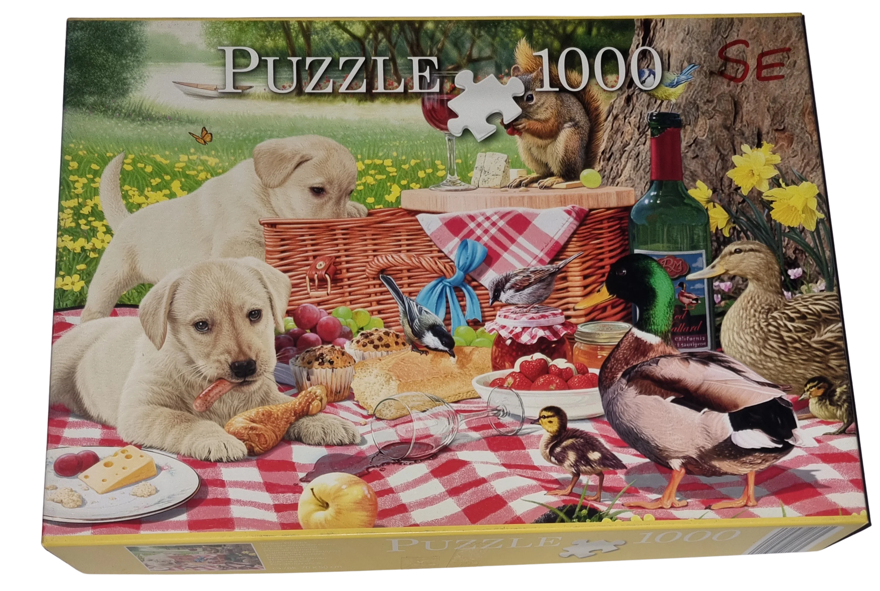 Innovakids Puzzle 1000 Teile Welpen Picknick