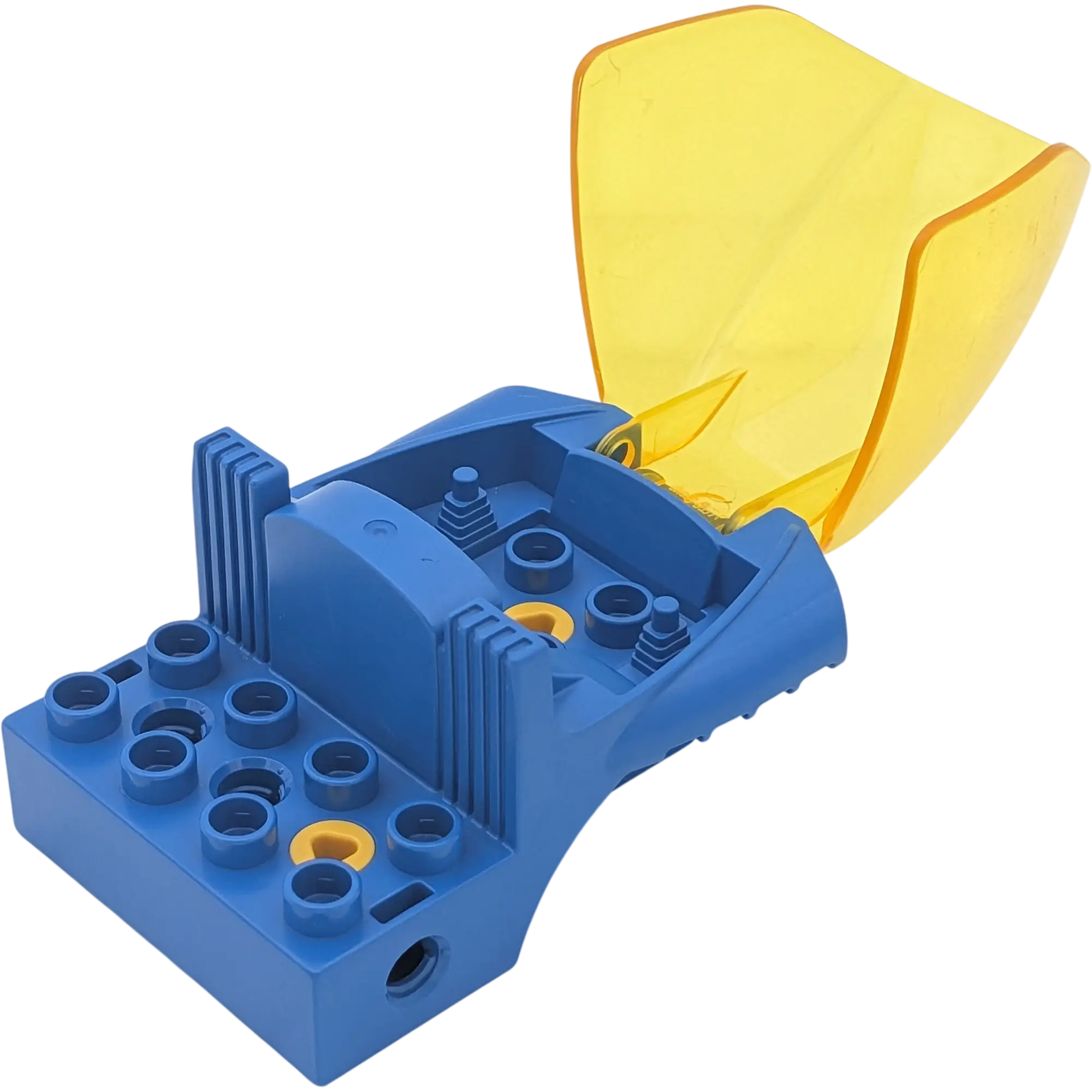 Lego Duplo 31196 Toolo Fahrzeug Kabine Kanzlei 4x6 Blau mit Dach Transparent Gelb