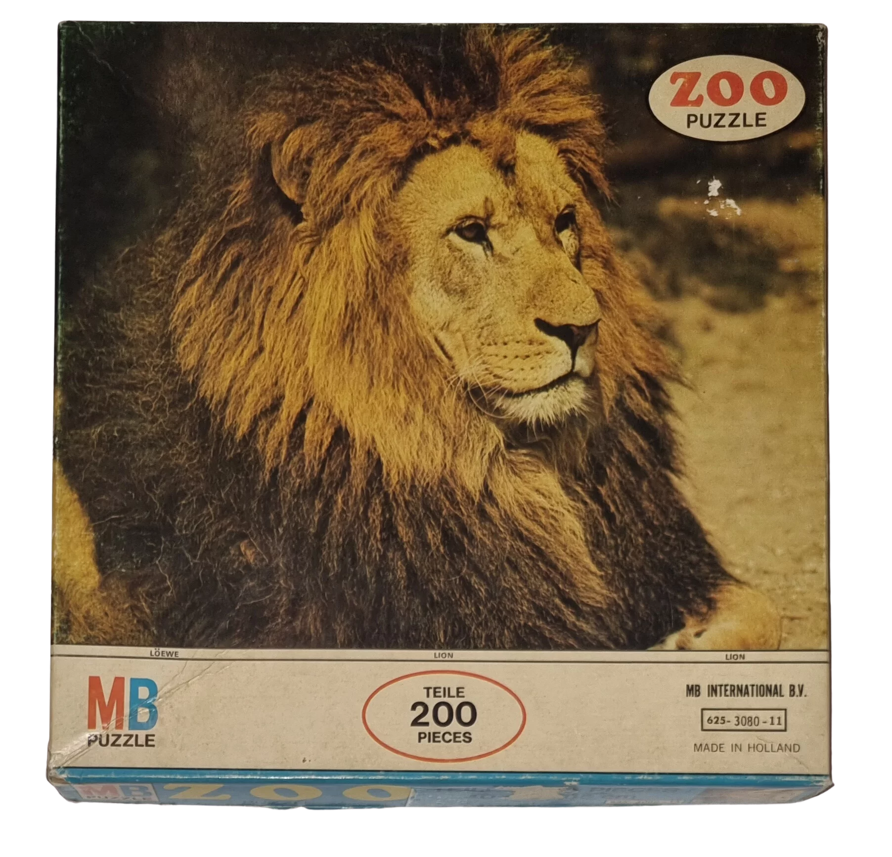 MB Zoo Puzzle 200 Teile 625308011 Löwe Lion
