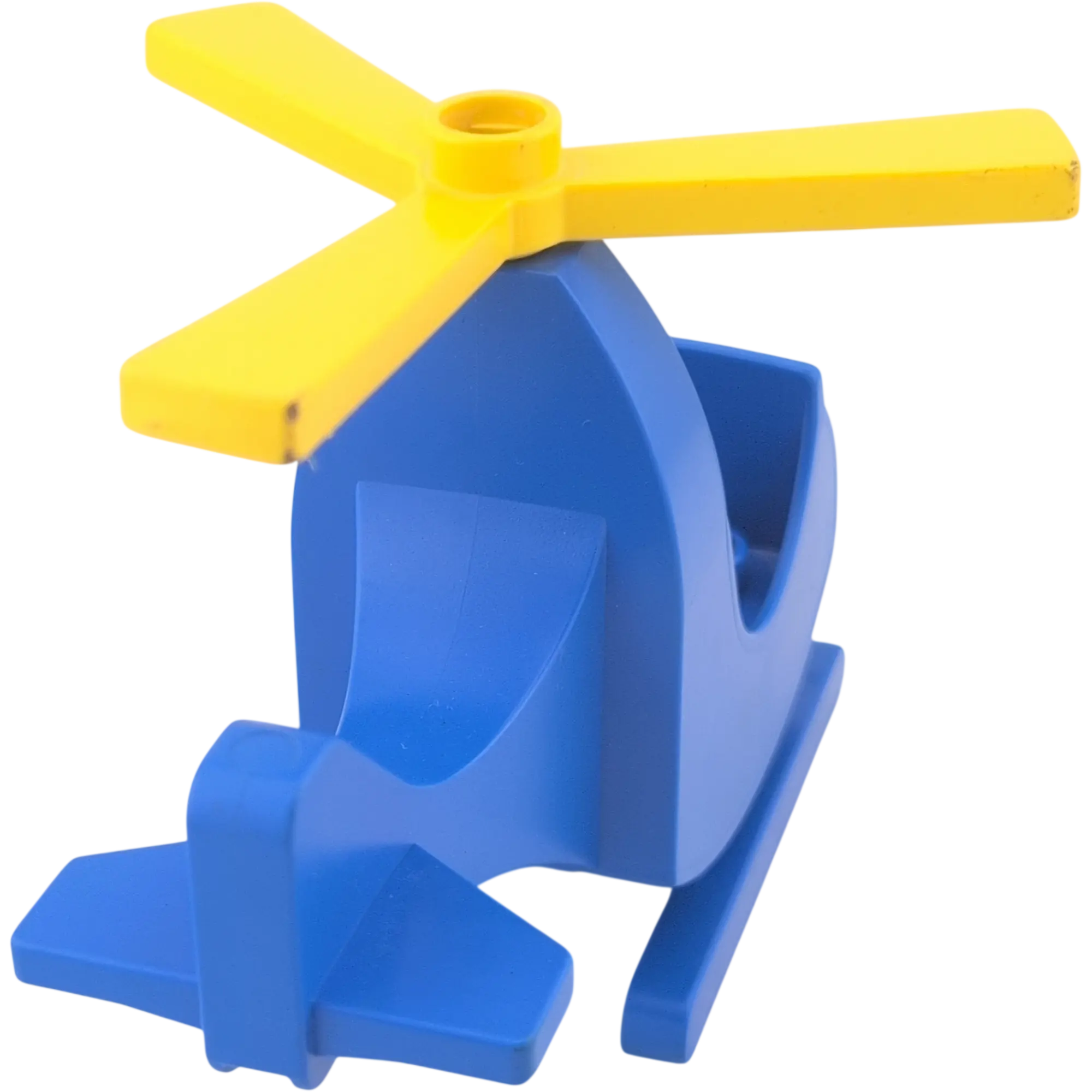Lego Duplo Hubschrauber Blau mit gelben Propeller