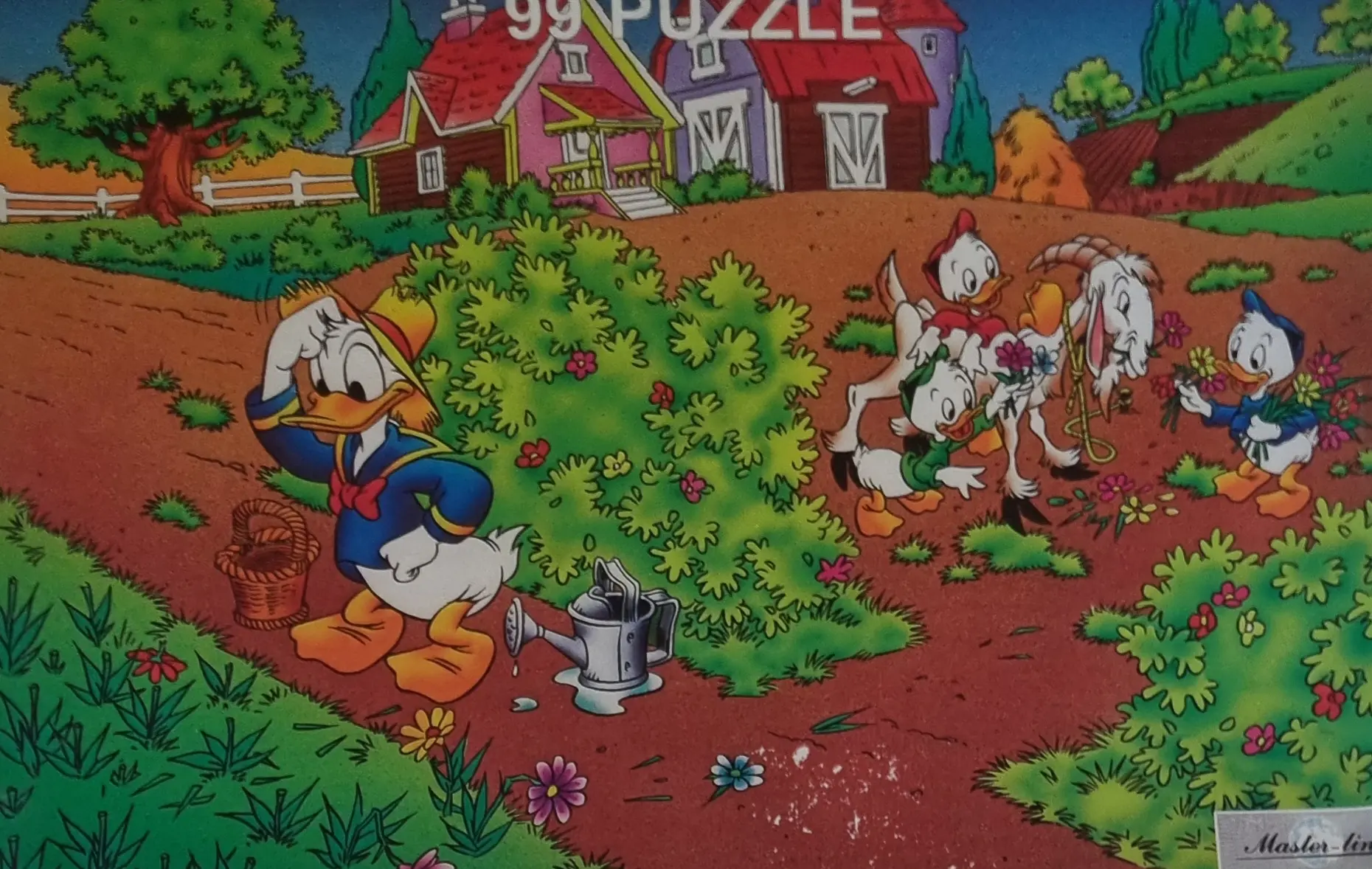 Master-line Disney Donald Duck Puzzle 99 Teile