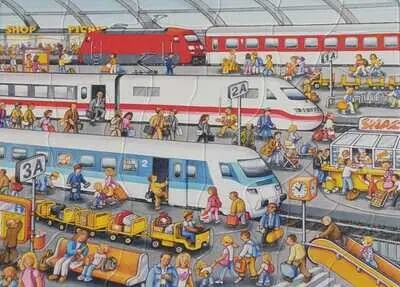Bookmark Verlag Auf dem Bahnhof 33 Teile