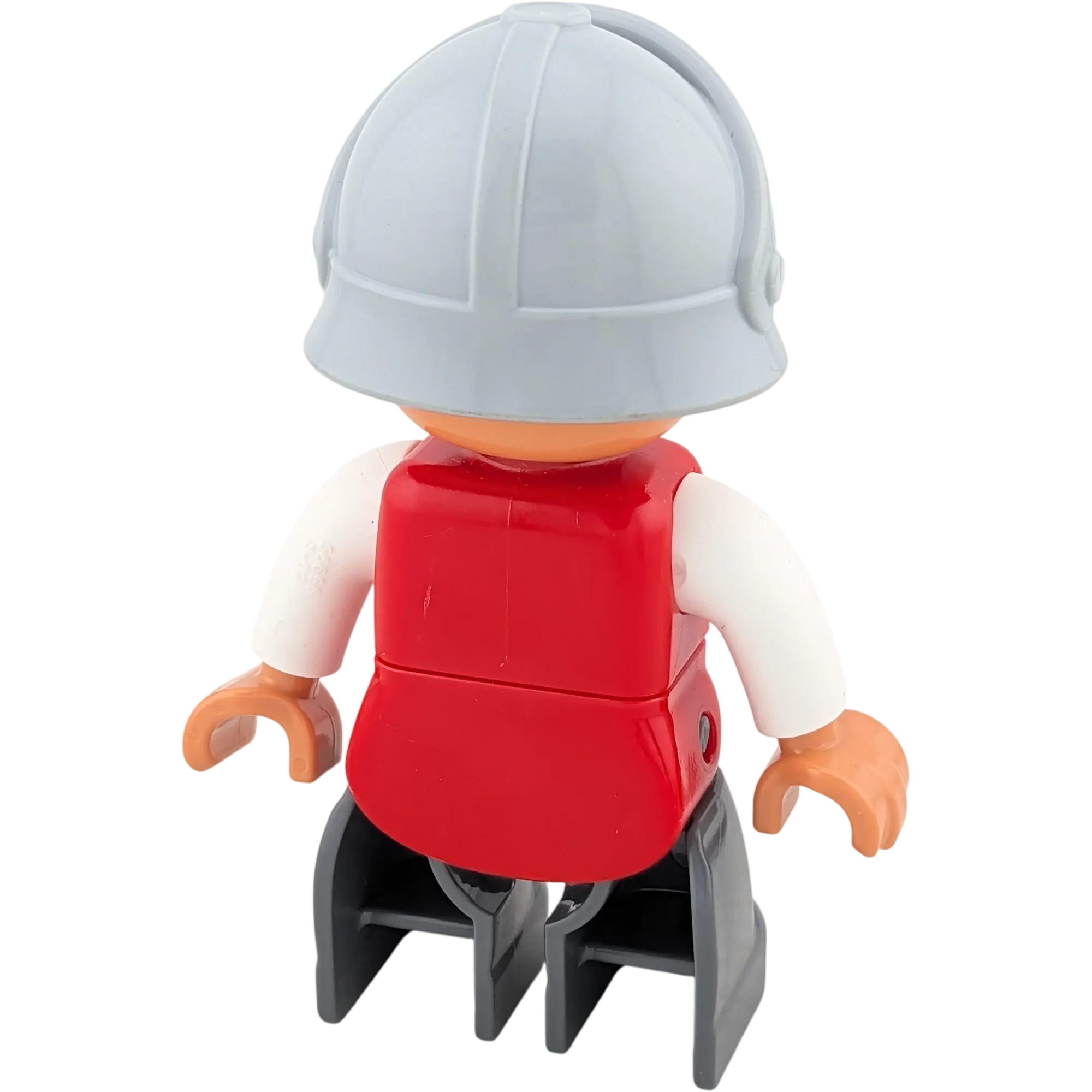 Lego Duplo Mann Ritter mit Helm Löwe Rot Weiß 