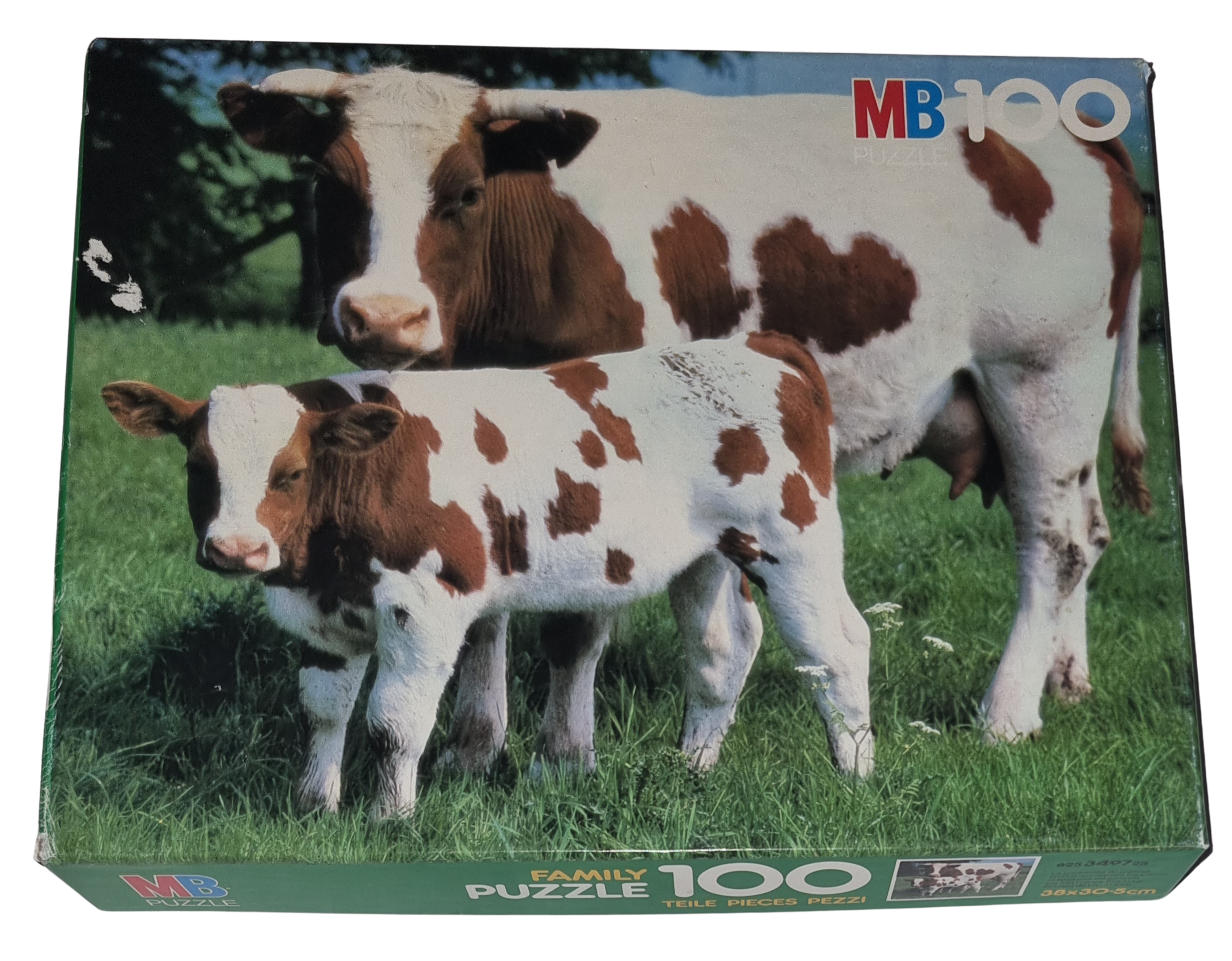 MB Family Puzzle 100 Teile 3497 Rinder