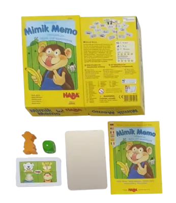 Haba Mimik Memo 304242  Lernspiel Logopädie