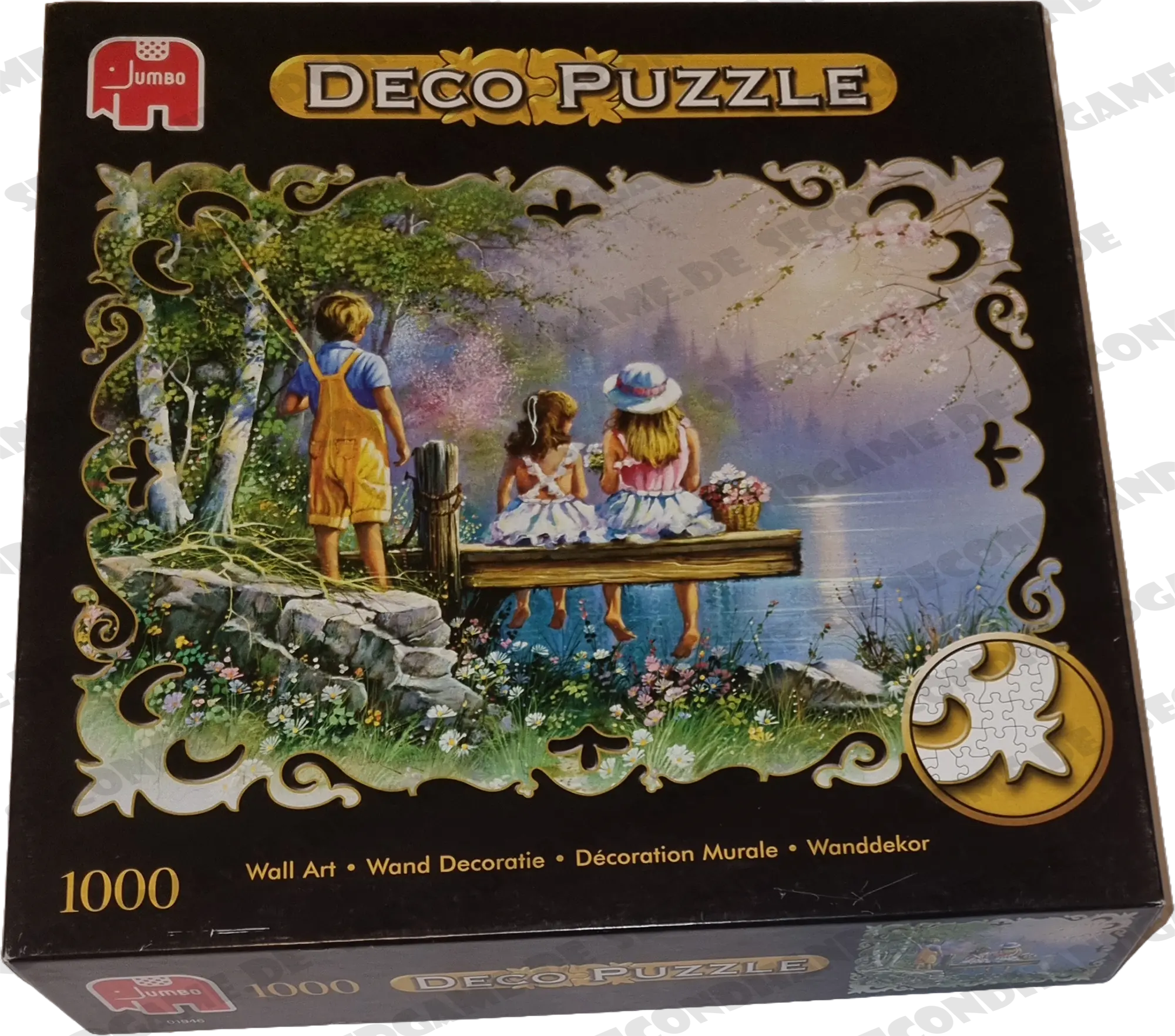 Jumbo Deco Puzzle 1000 Teile 01946 Fishing with friends