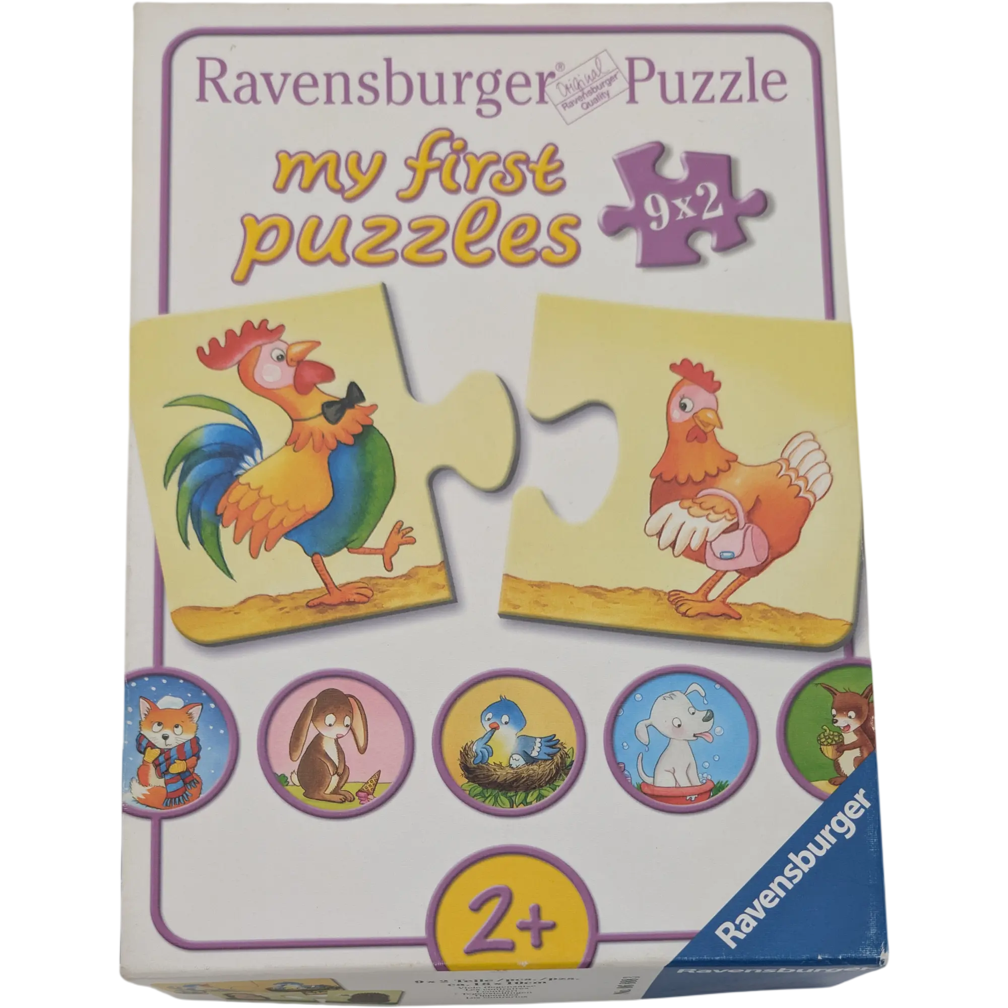 Ravensburger Puzzle my first Puzzles Viele Gegensätze 9x2 Teile 068883
