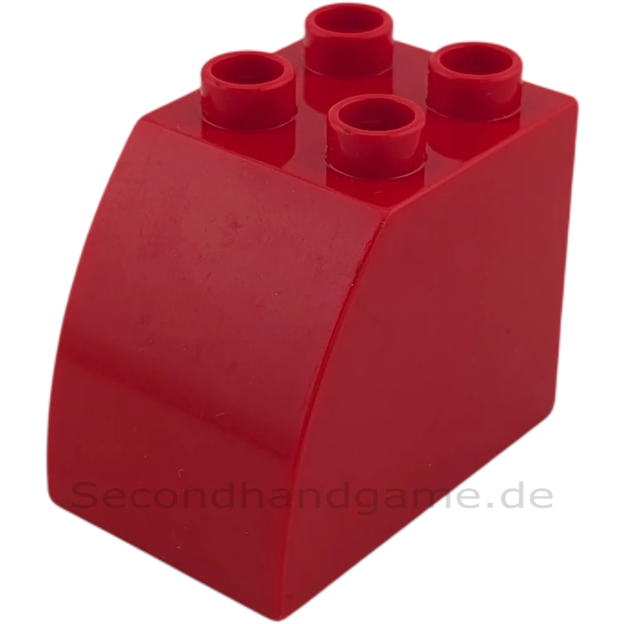 Lego Duplo Stein 2x3x2 – Rot mit gebogener Oberseite (Teile-Nr. 11344)