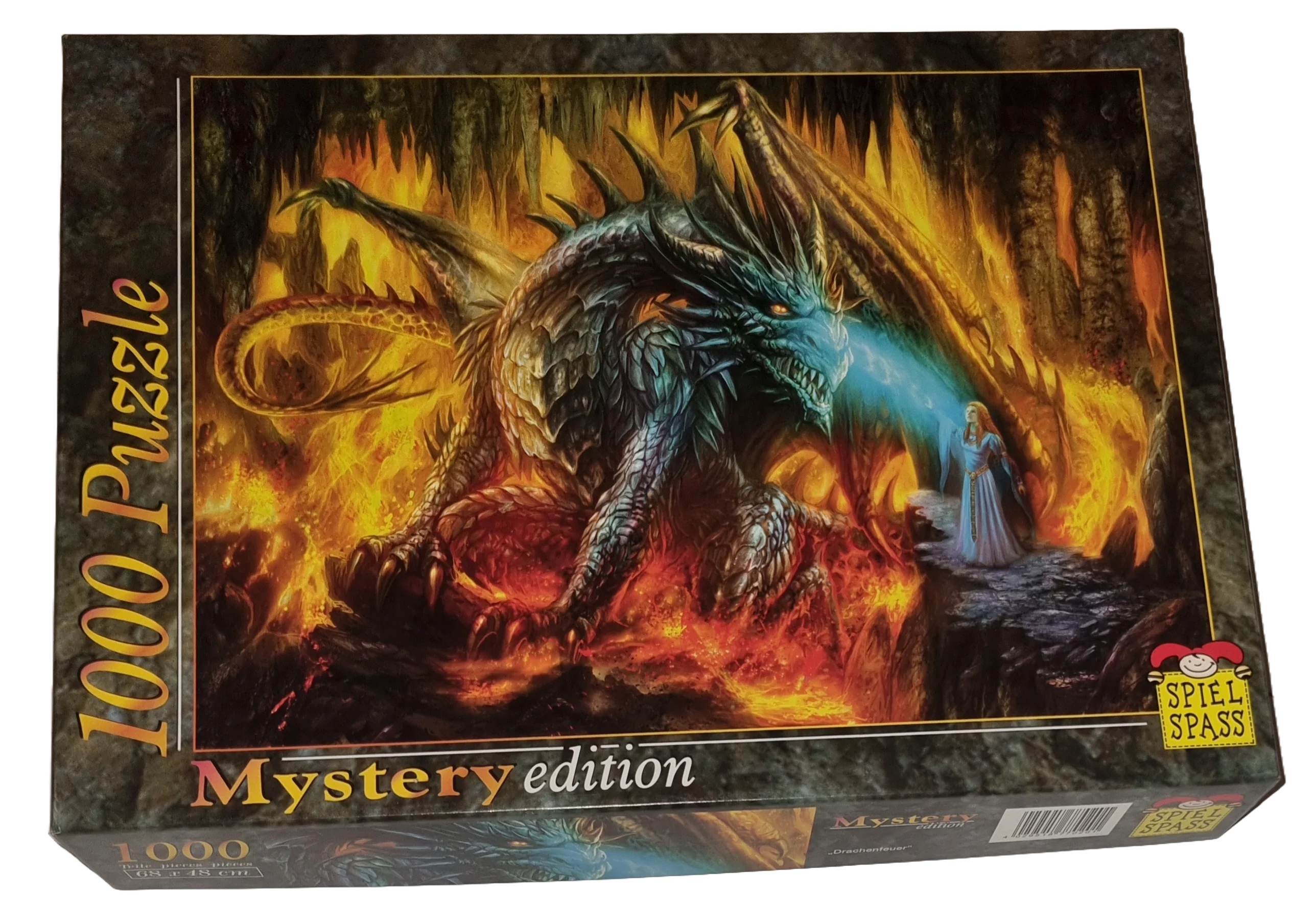 Spiel Spass Mystery edition Puzzle 1000 Teile 77020.1 Dragon of the labyrinth