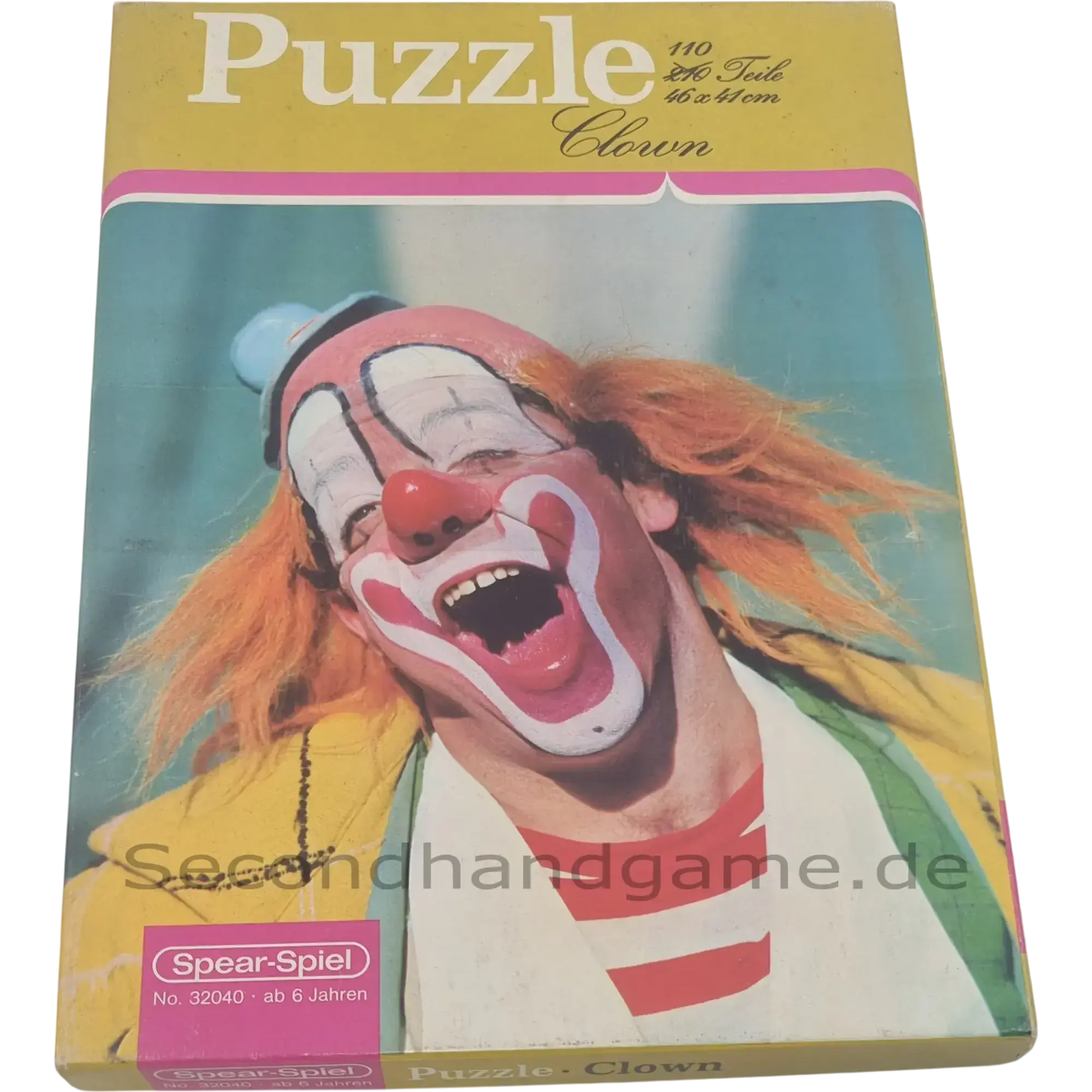 Spear-Spiel Puzzle Clown 110 Teile 32040, ab 6 Jahren