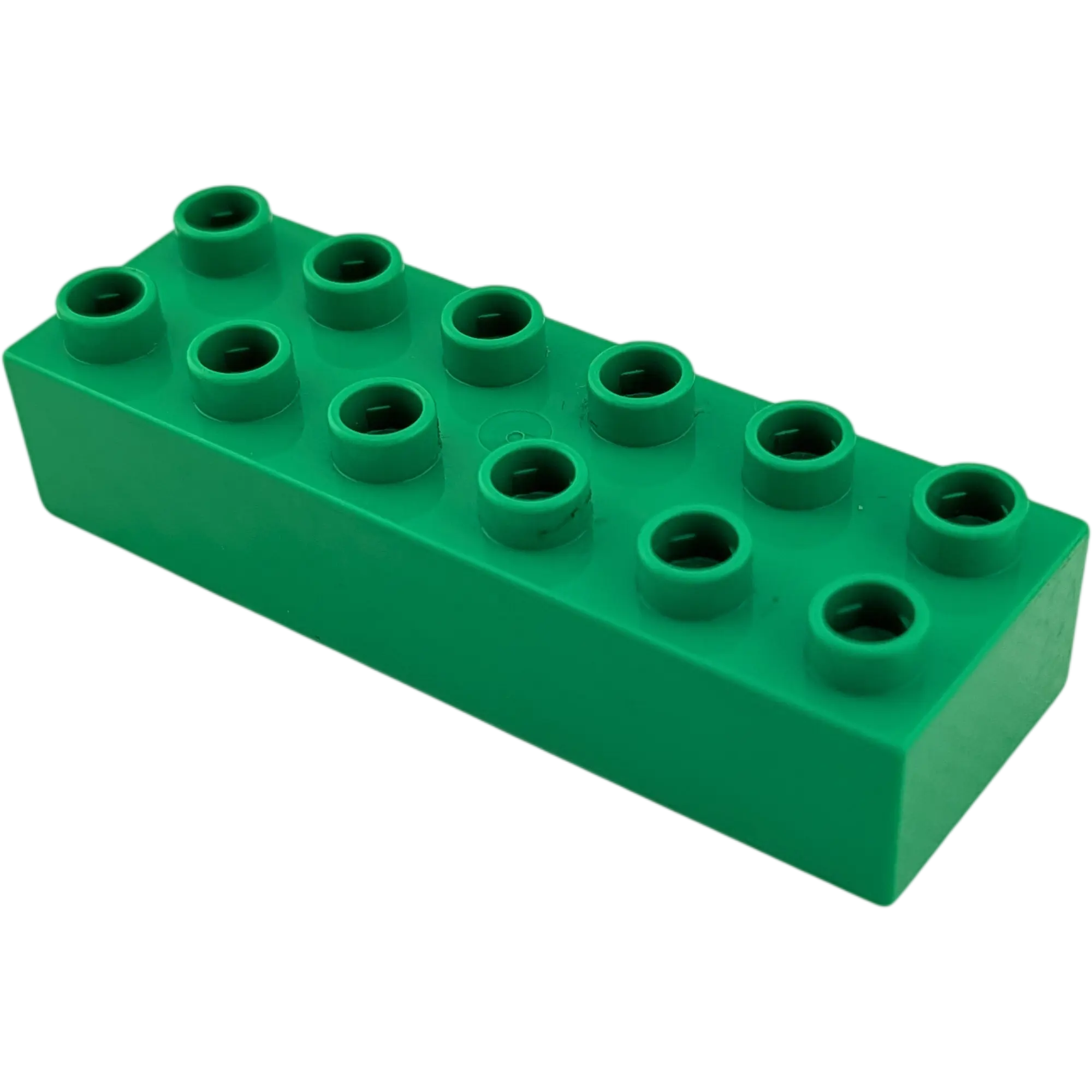 Lego Duplo 2300 Baustein 2x6 Mittelgrün